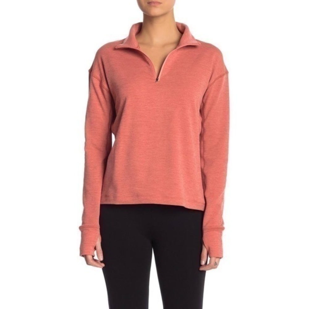 Outdoor Voices Fleece Lined Half Zip Pullover